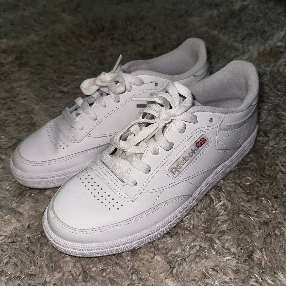 White Reeboks